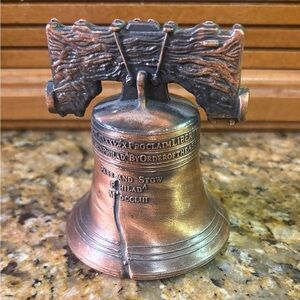 Antique Bronze Liberty Bell Replica